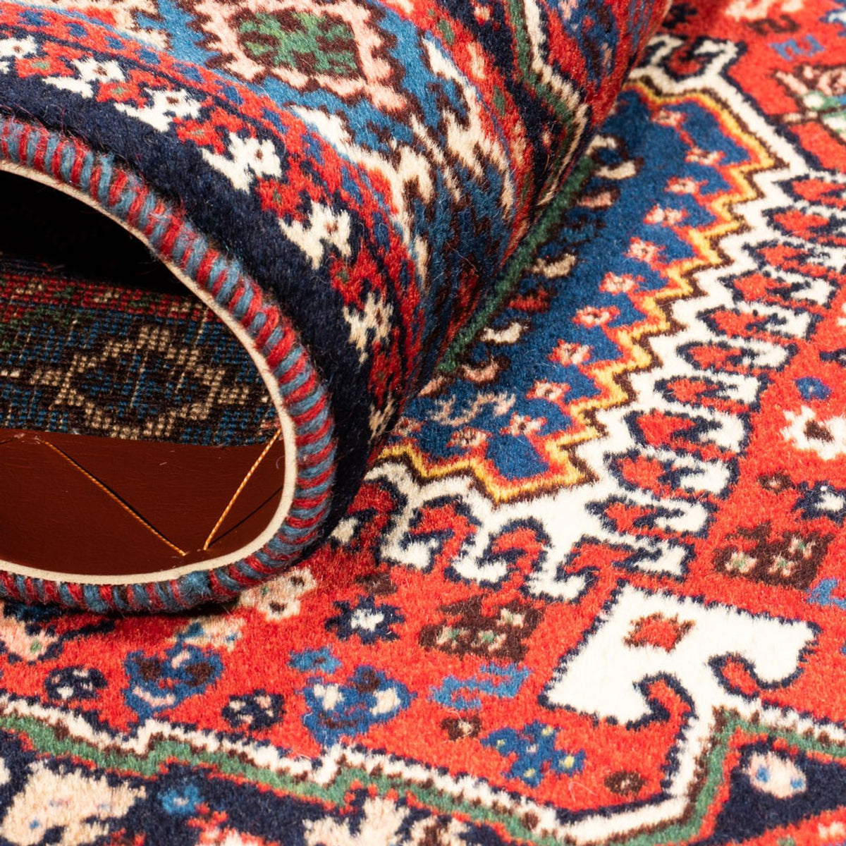 Perser Rug - Nomadic - 122 x 80 cm - red