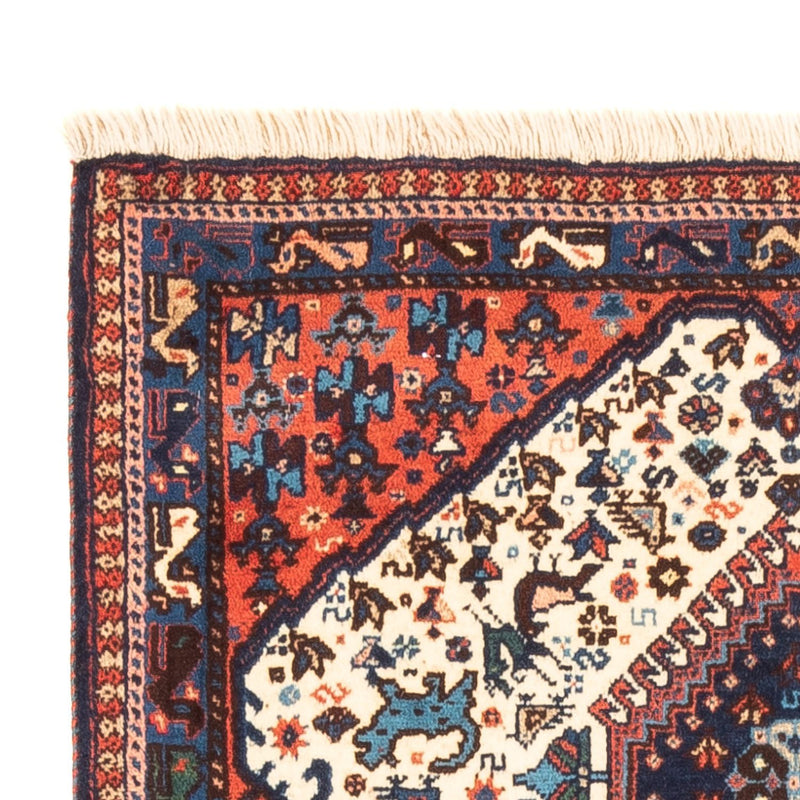 Perser Rug - Nomadic - 128 x 83 cm - cream