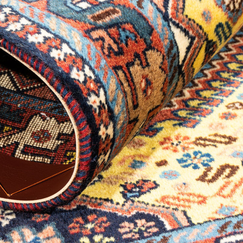 Perser Rug - Nomadic - 126 x 80 cm - yellow