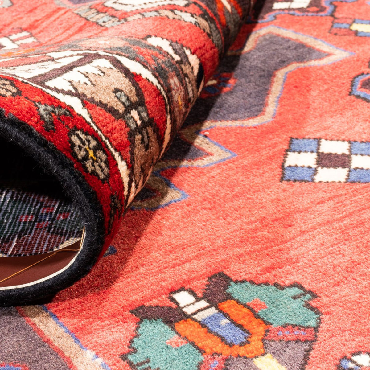 Perser Rug - Nomadic - 317 x 207 cm - red