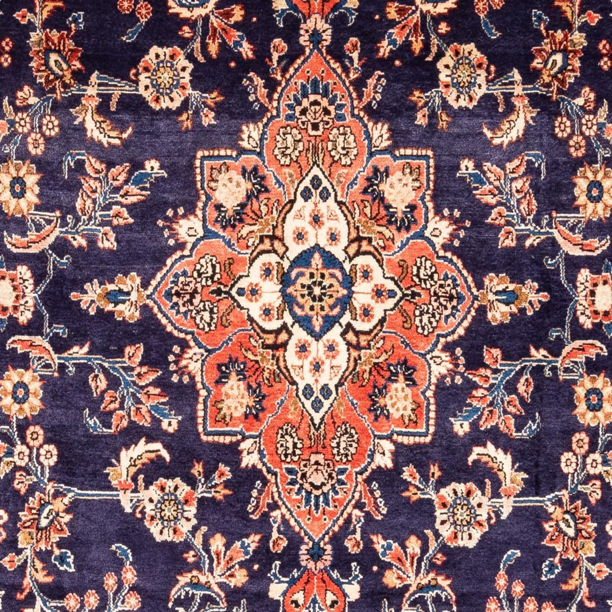 Perser Rug - Nomadic - 338 x 216 cm - dark blue