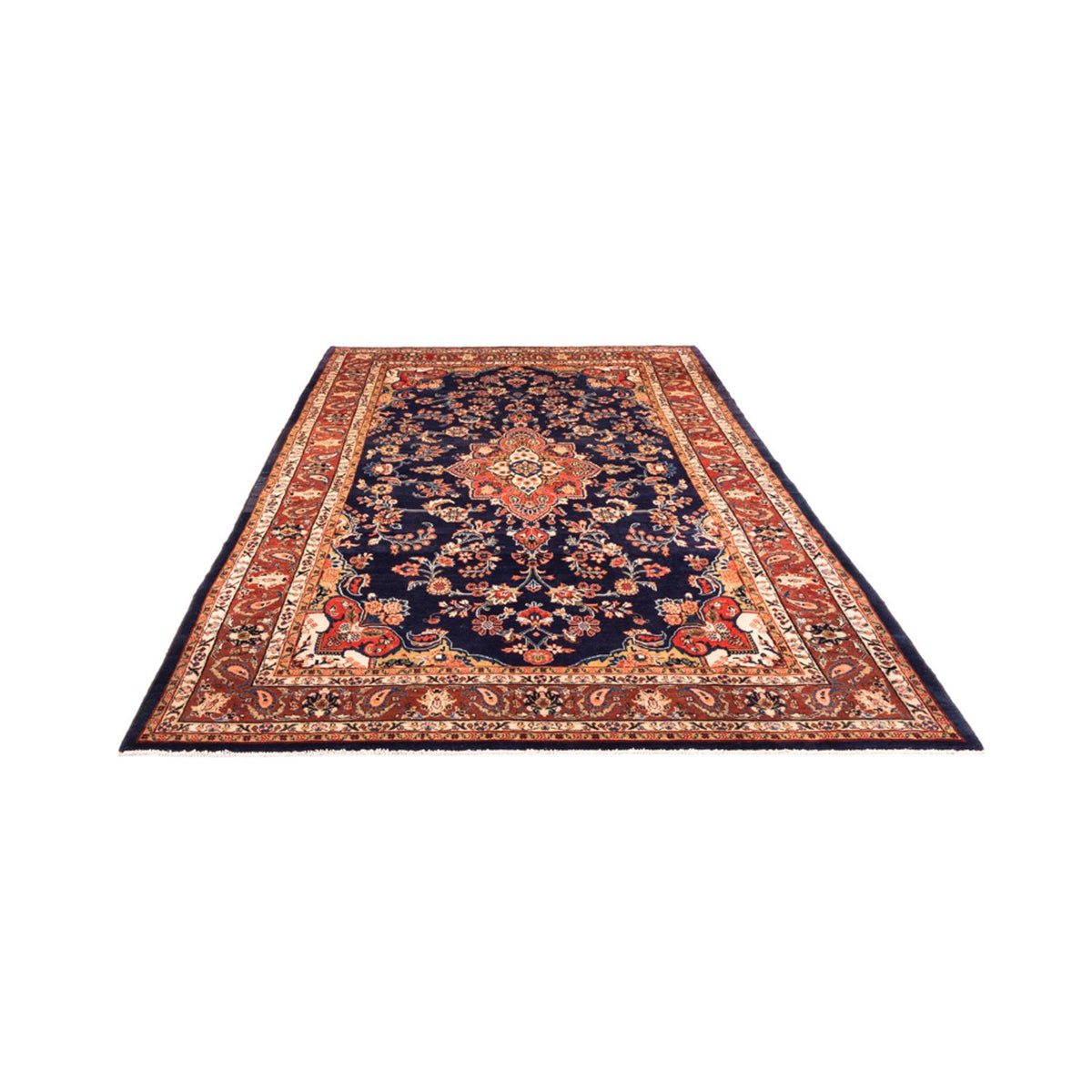 Perser Rug - Nomadic - 338 x 216 cm - dark blue