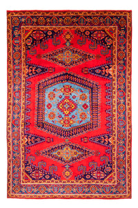 Perser Rug - Nomadic - 323 x 207 cm - red