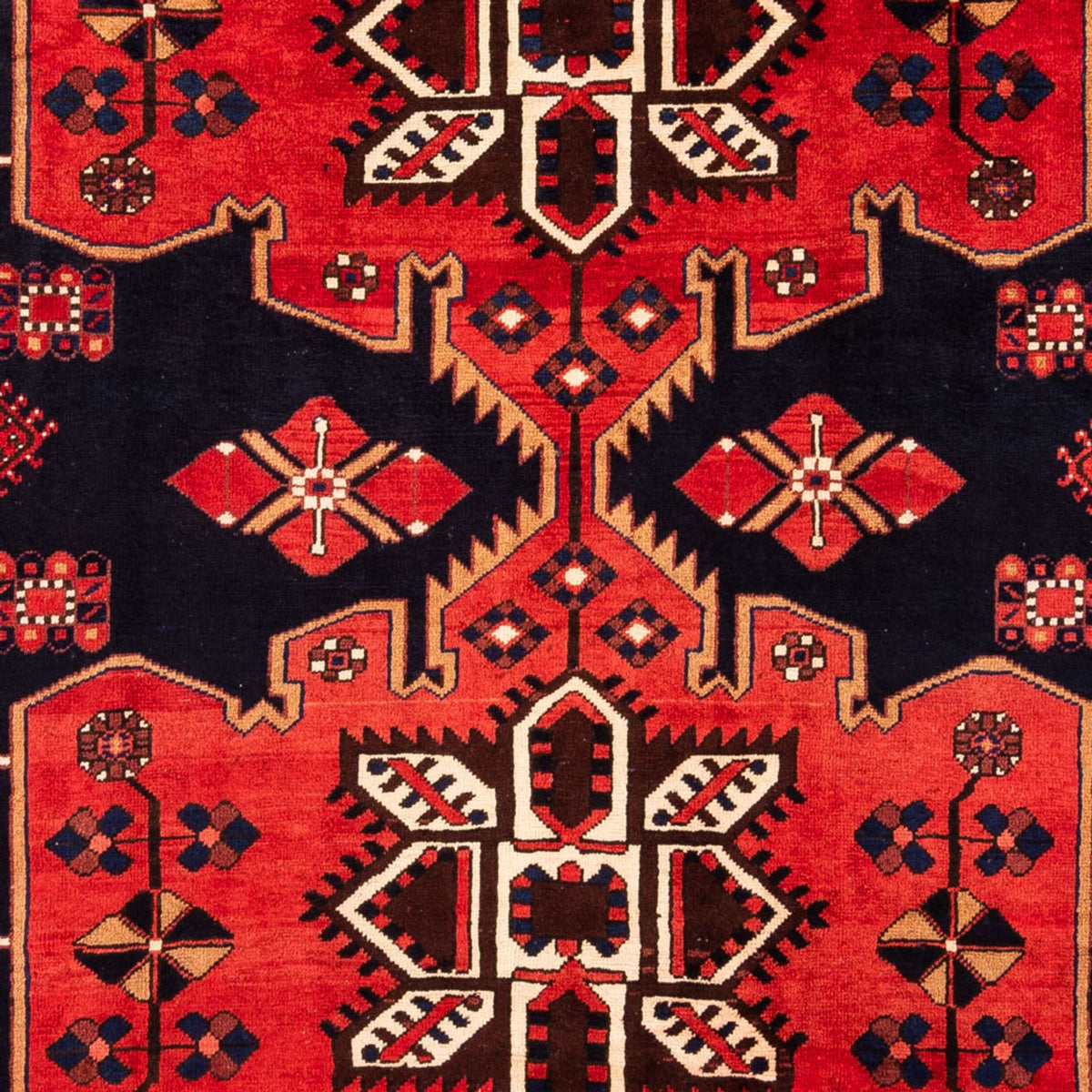 Perser Rug - Nomadic - 312 x 206 cm - red