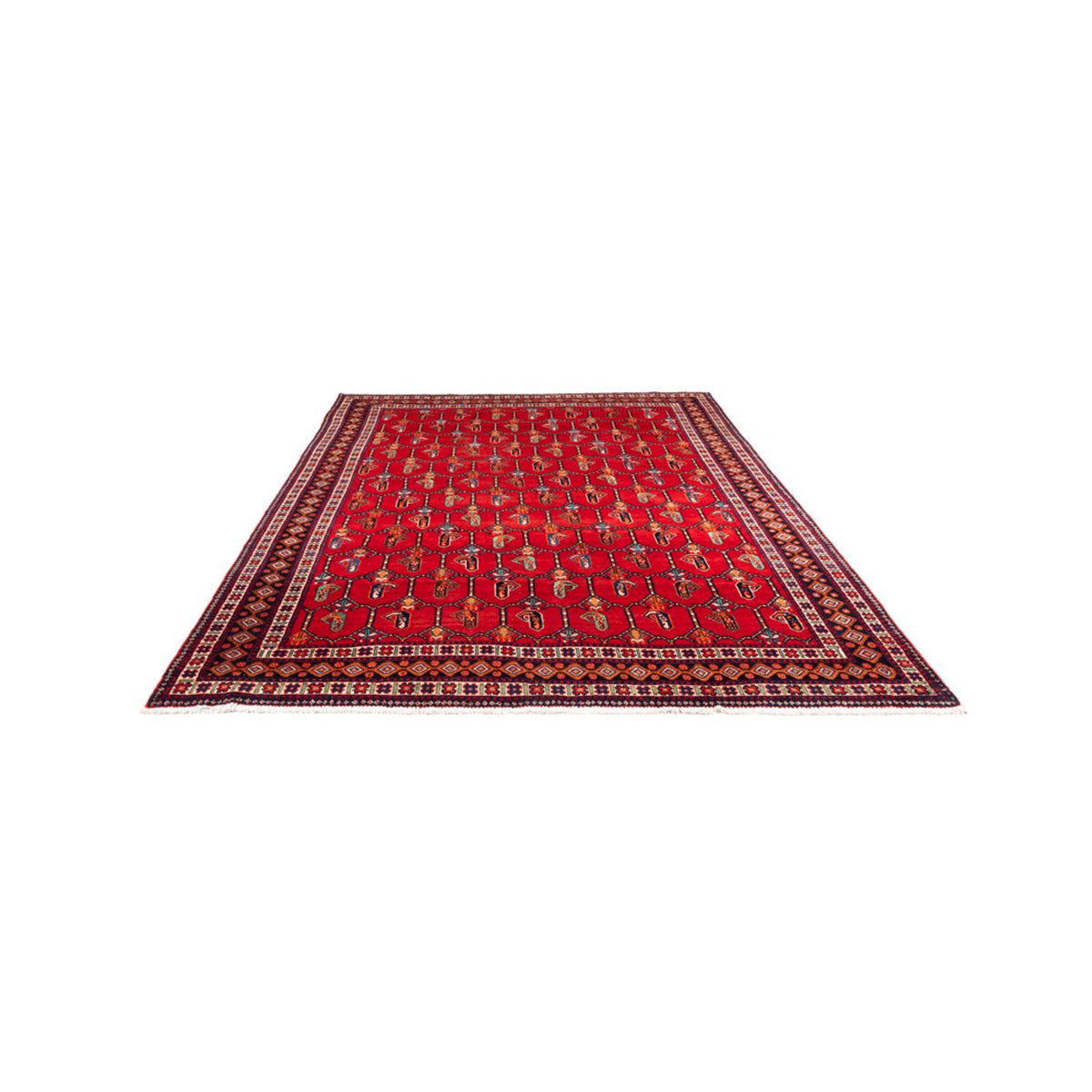 Perser Rug - Nomadic - 307 x 230 cm - red