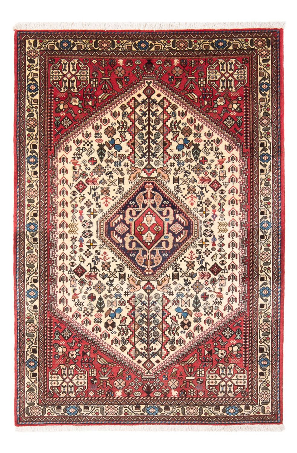 Perser Rug - Nomadic - 155 x 97 cm - cream