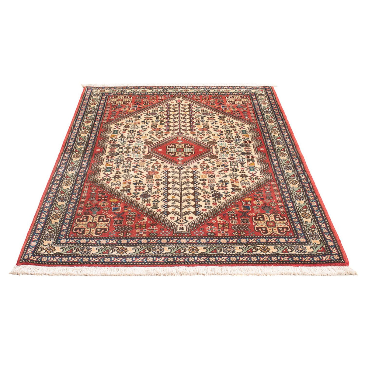 Perser Rug - Nomadic - 147 x 104 cm - cream