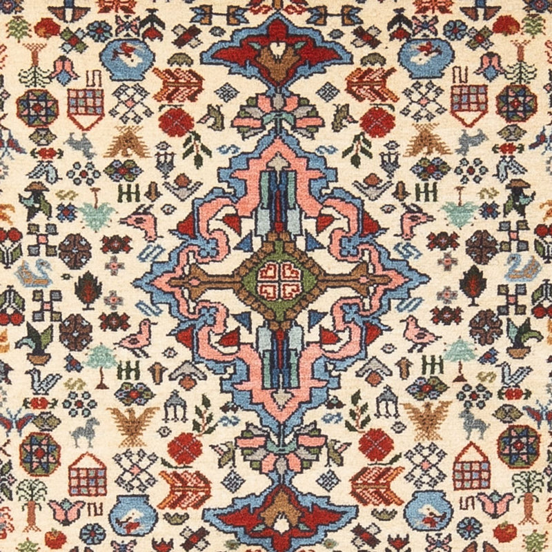 Perser Rug - Nomadic - 156 x 97 cm - cream