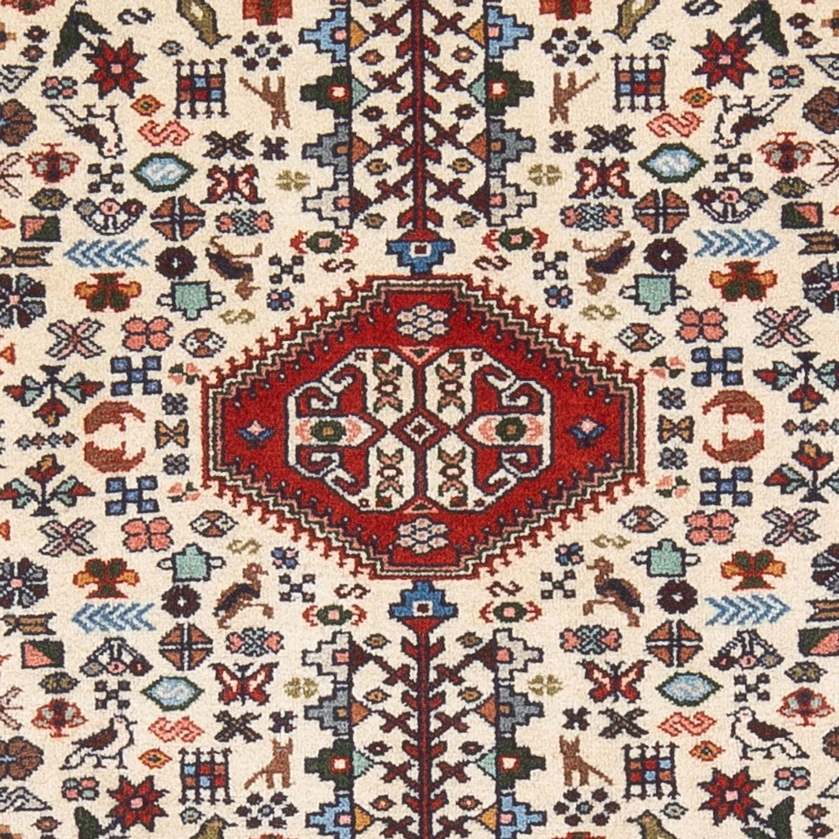 Perser Rug - Nomadic - 143 x 104 cm - cream