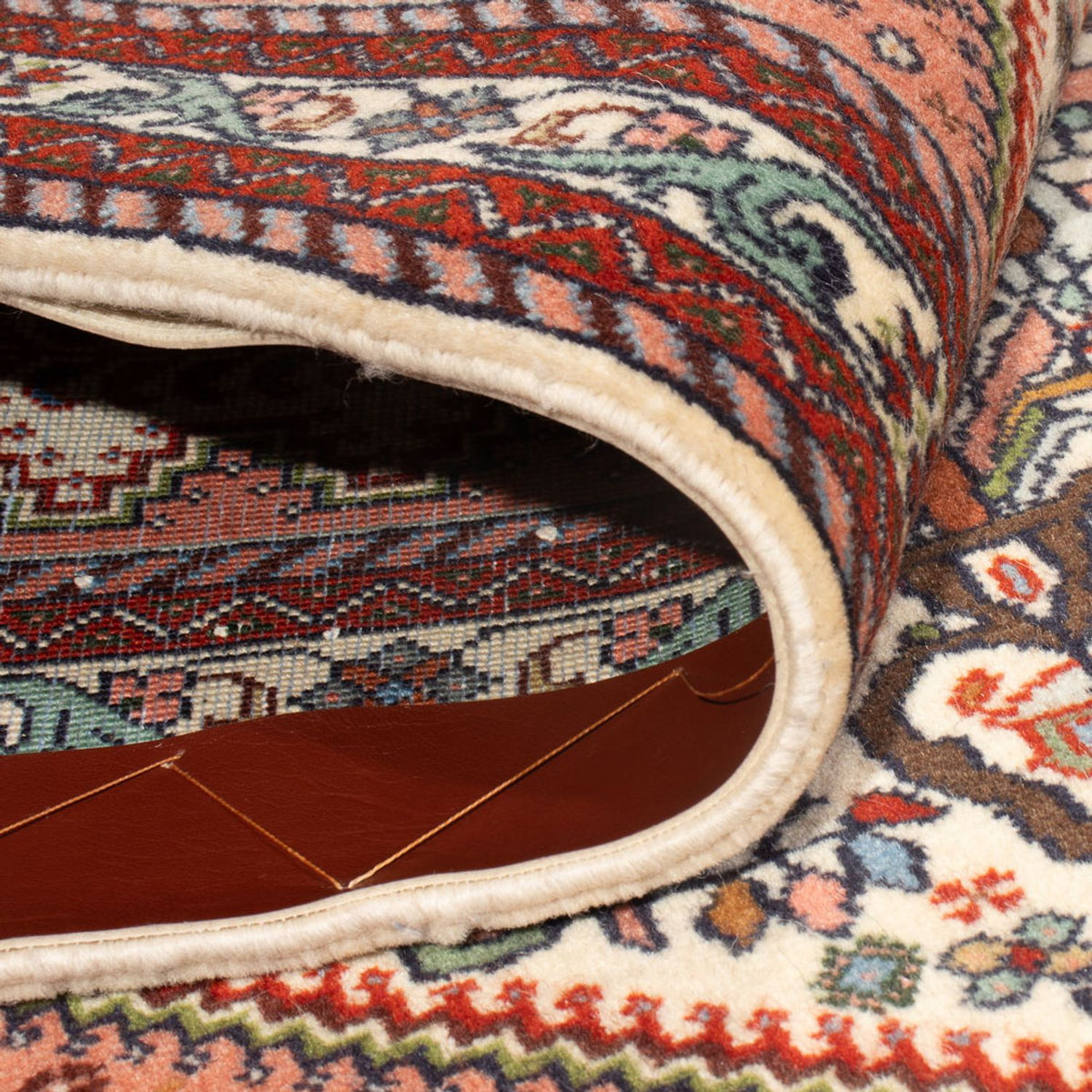 Perser Rug - Nomadic - 140 x 106 cm - cream