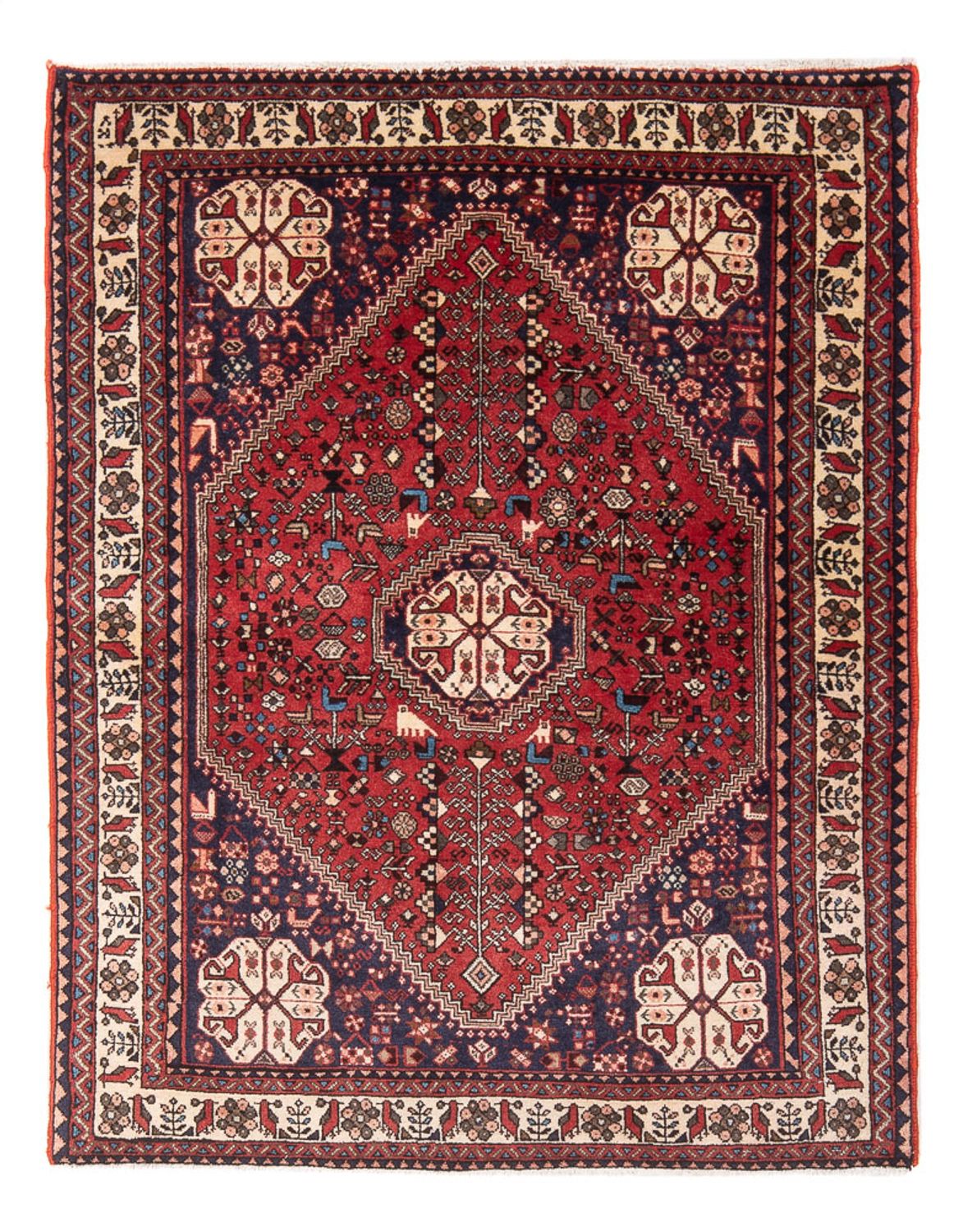Perser Rug - Nomadic - 140 x 103 cm - red