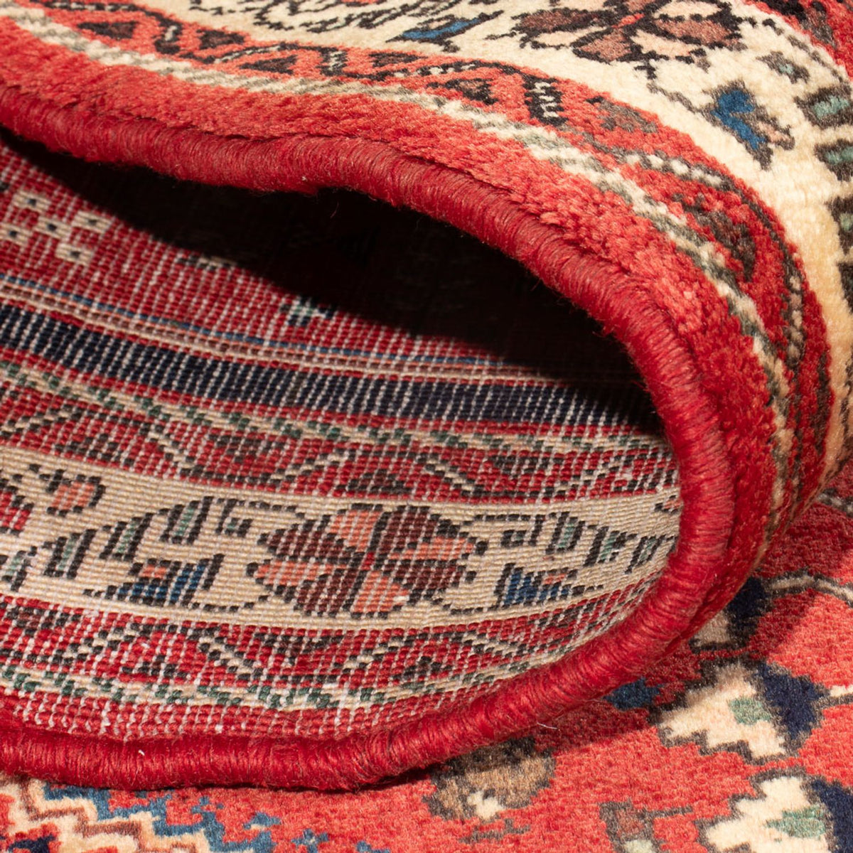 Perser Rug - Nomadic - 147 x 100 cm - red