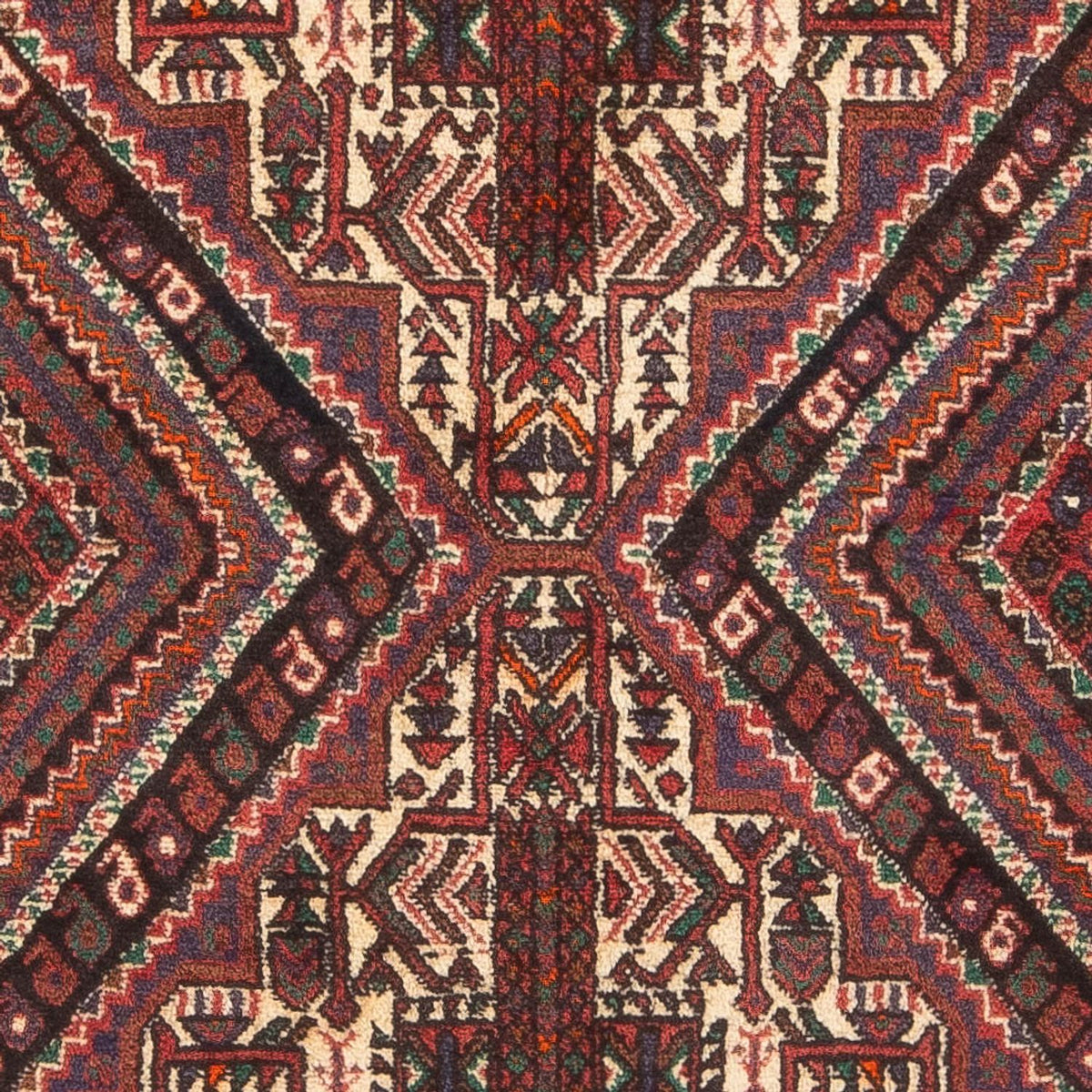 Perser Rug - Nomadic - 173 x 120 cm - red
