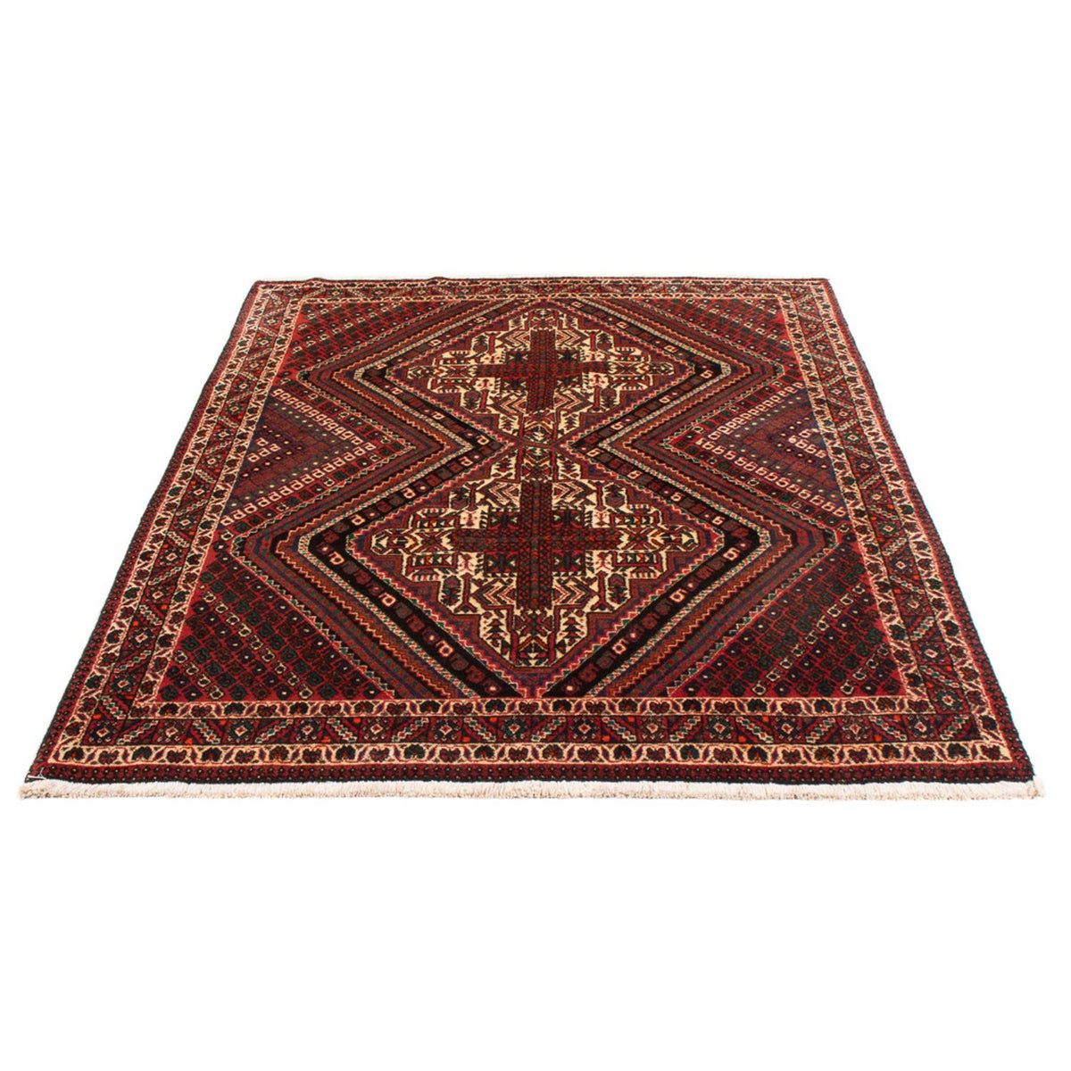 Perser Rug - Nomadic - 173 x 120 cm - red
