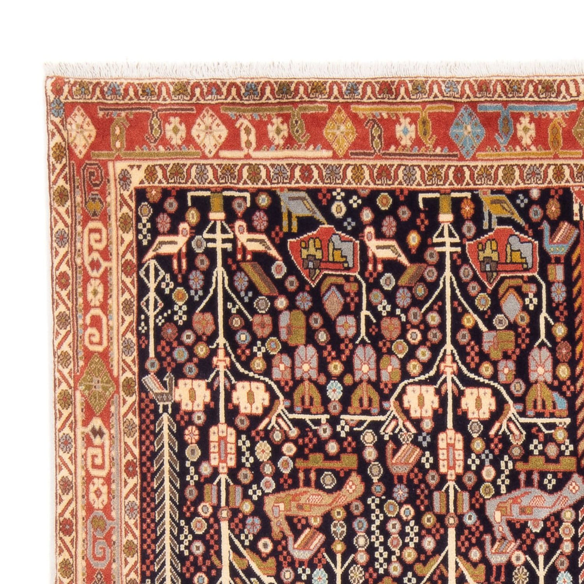 Perser Rug - Nomadic - 200 x 154 cm - dark blue