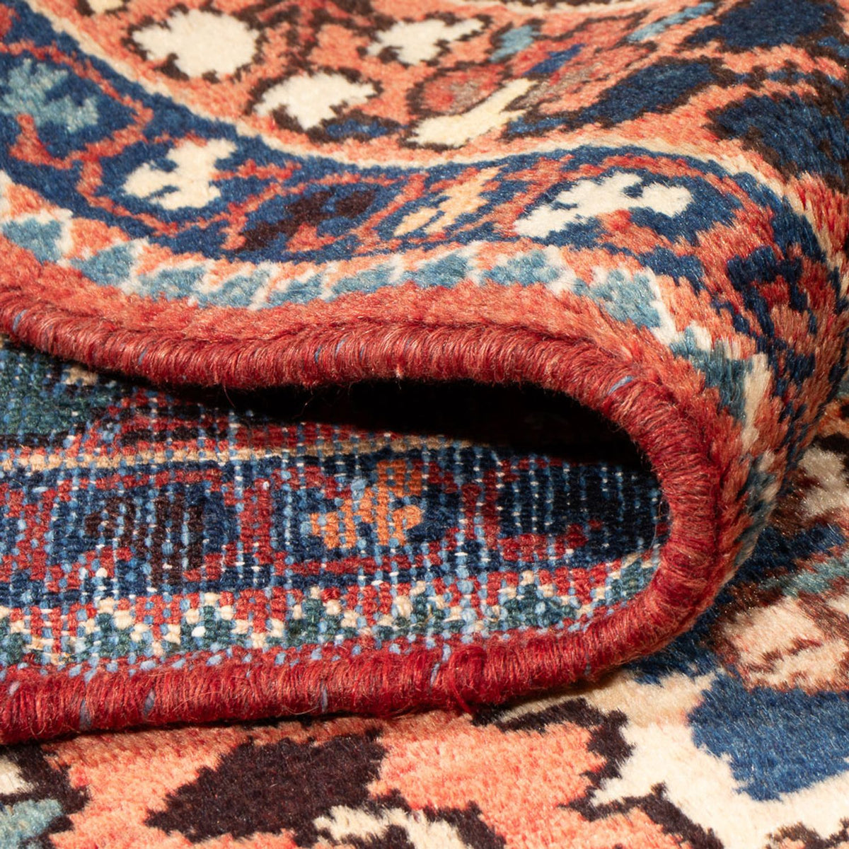 Perser Rug - Nomadic - 202 x 141 cm - red