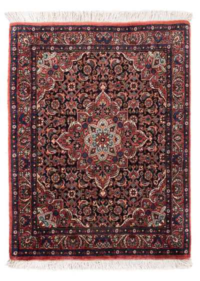 Bidjar - Takab Rug 50x67cm - Persian Rugs - dark blue