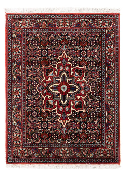 Bidjar - Takab Rug 50x70cm - Persian Rugs - dark blue