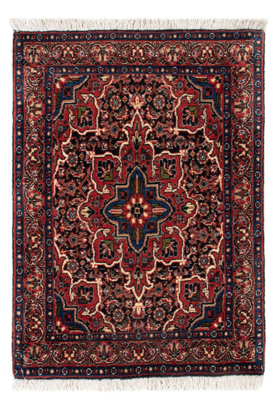 Bidjar - Takab Rug 50x72cm - Persian Rugs - dark blue