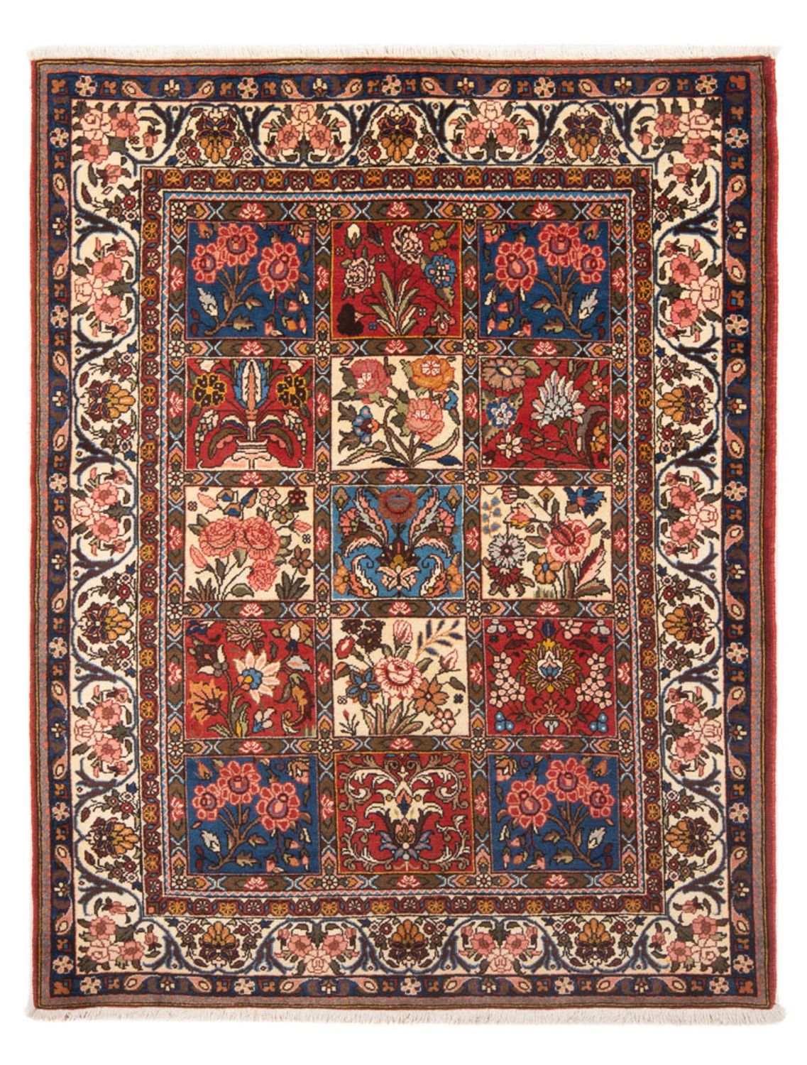 Perser Rug - Nomadic - 197 x 145 cm - multicolored