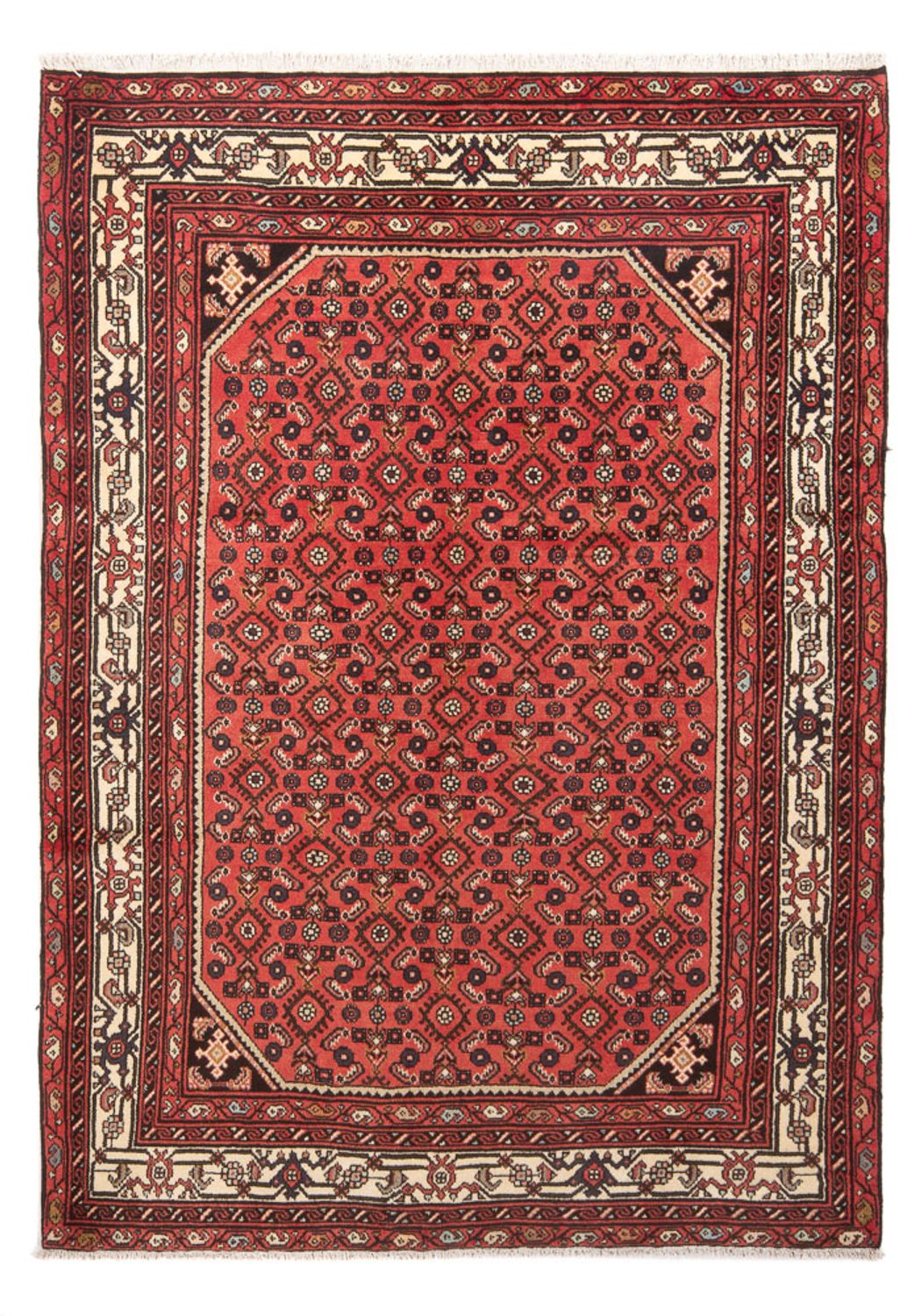 Perser Rug - Mir - 196 x 140 cm - red