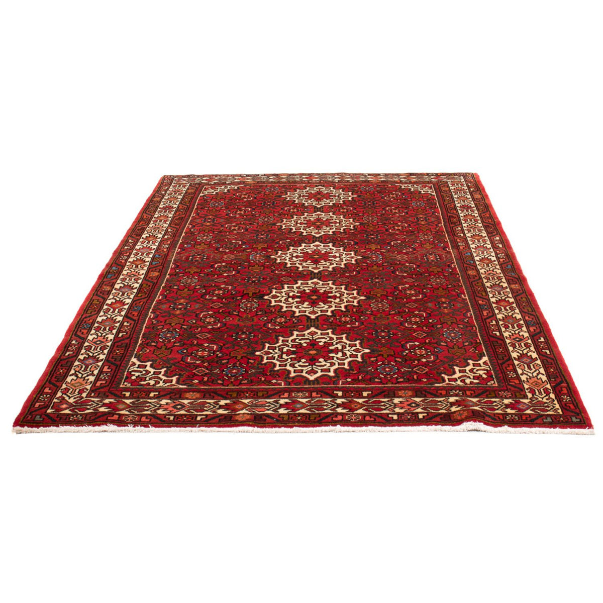 Perser Rug - Nomadic - 214 x 150 cm - red
