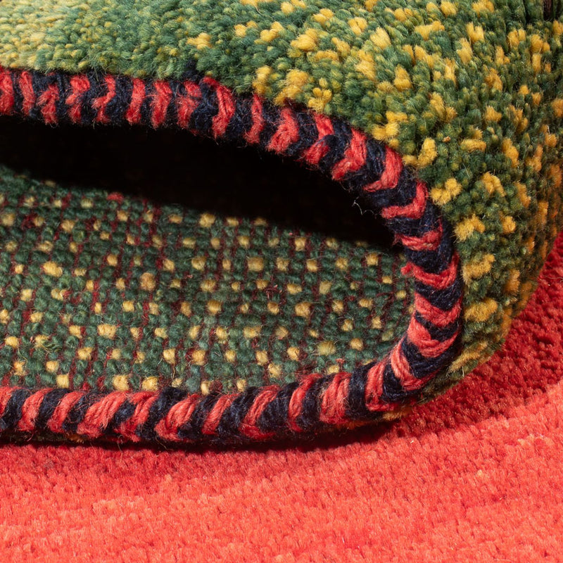 Gabbeh Persisch Teppich 198x152cm - Perserteppich Wollteppich