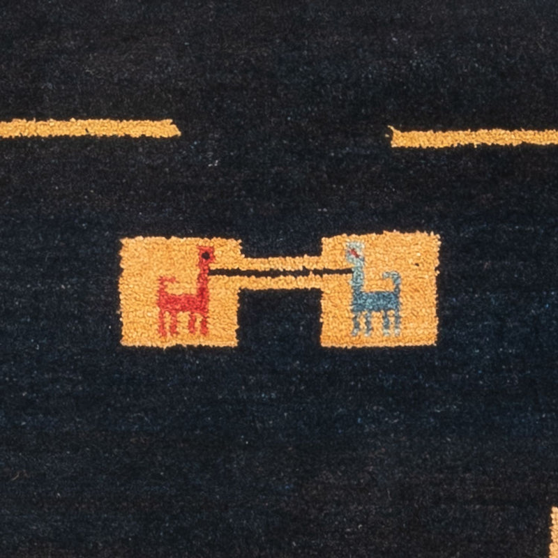 Gabbeh Rug - Perser - 113 x 85 cm - multicolored