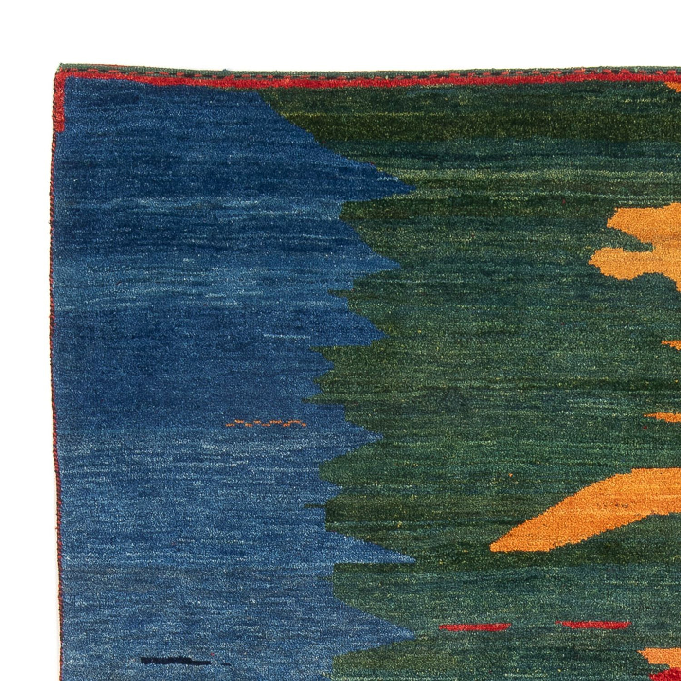Persian Gabbeh Rug 240x198cm - Perserteppich Wollteppich