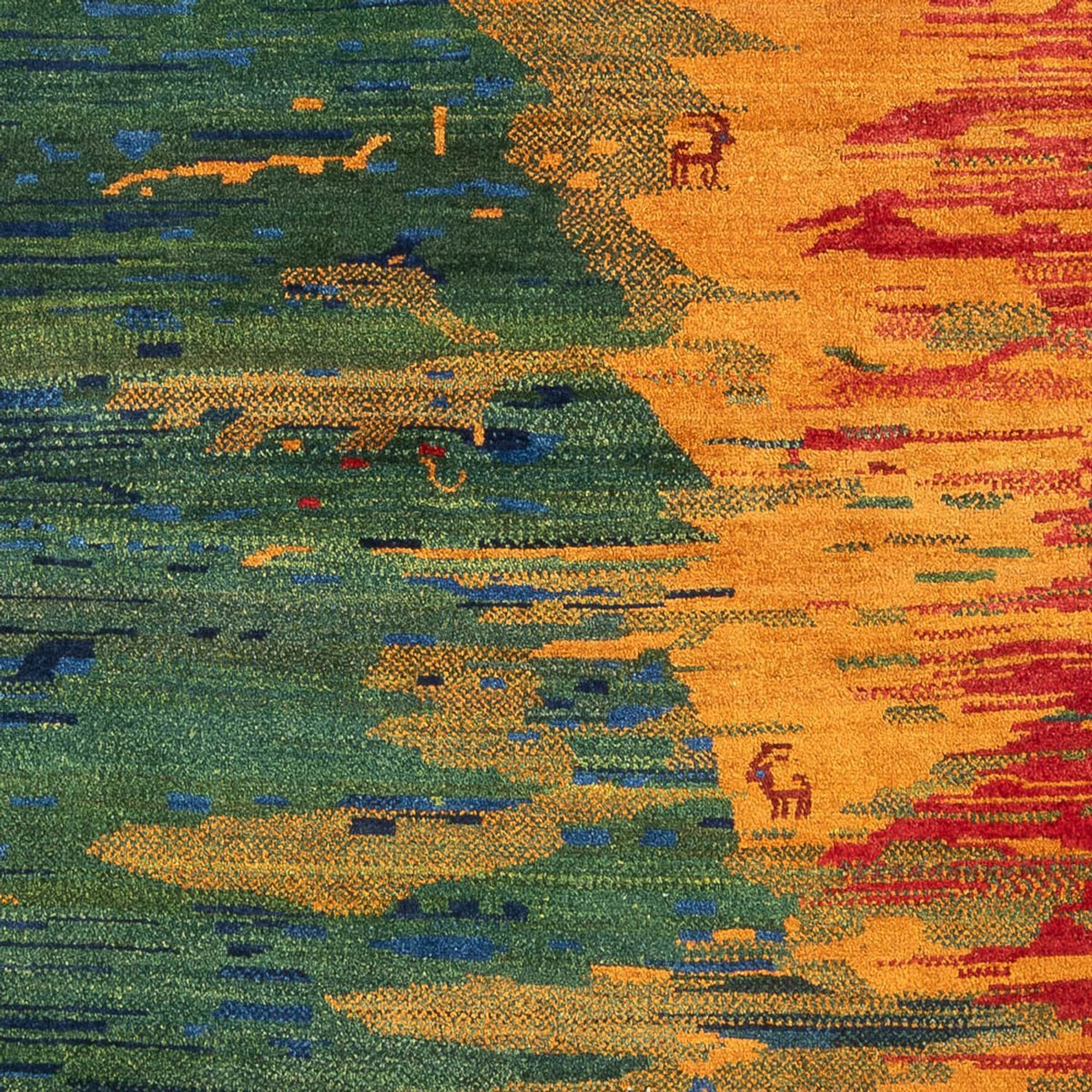 Gabbeh Rug - Perser - 228 x 200 cm - multicolored