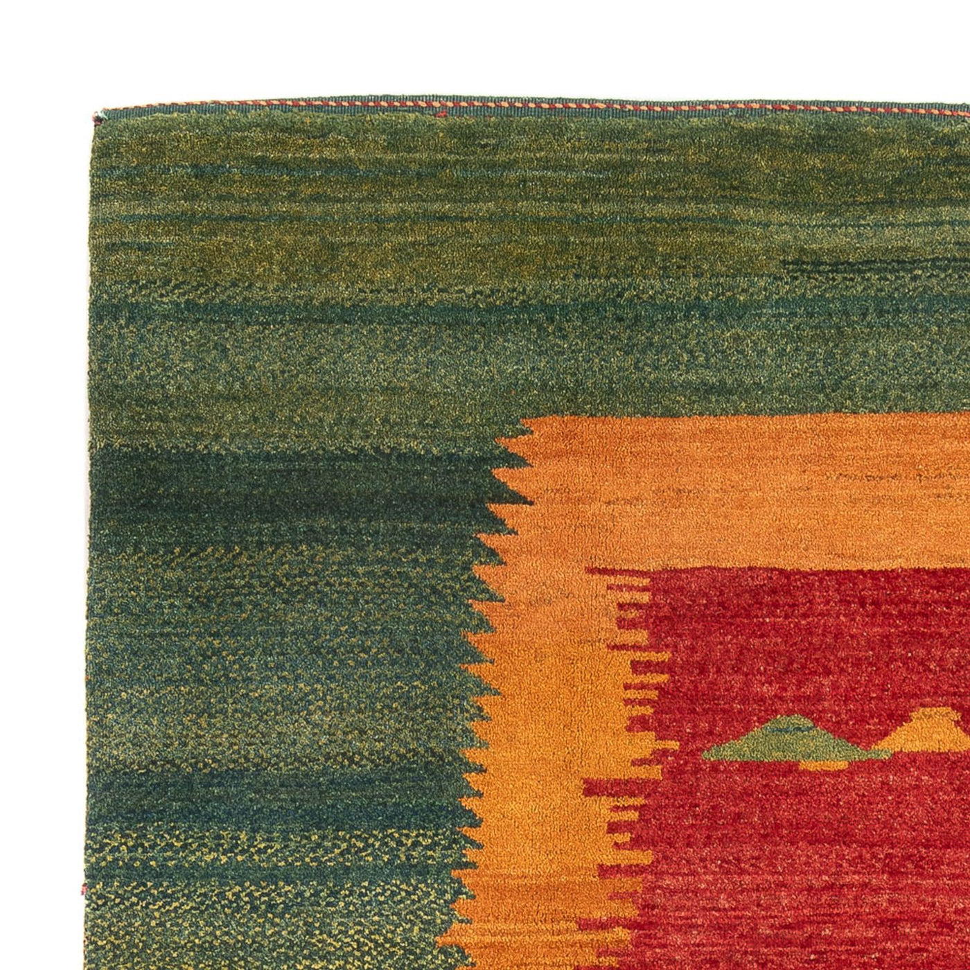 Gabbeh Persian Rug 234x200cm - Perserteppich Wollteppich