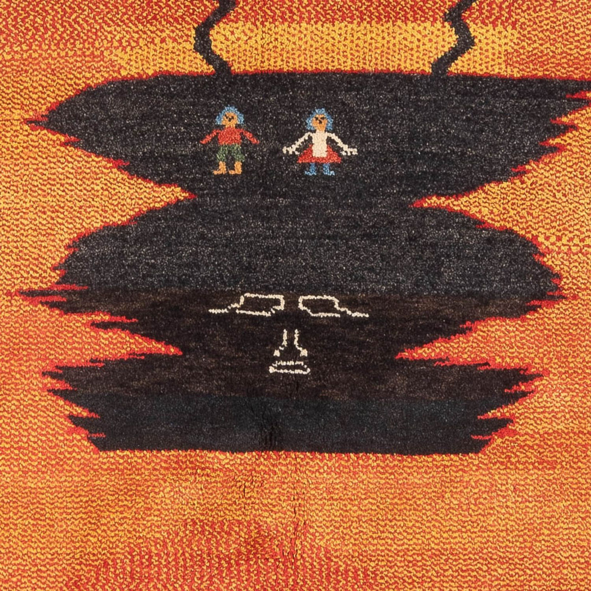 Gabbeh Rug - Perser - 196 x 150 cm - multicolored