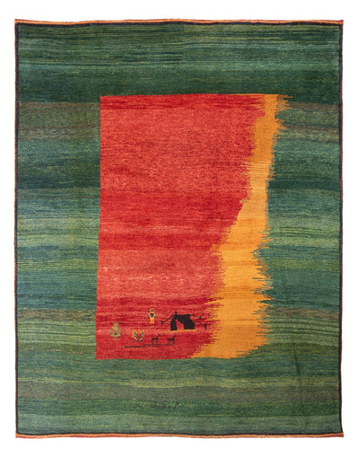 Persian Gabbeh Rug 200x250cm - Perserteppich Wollteppich