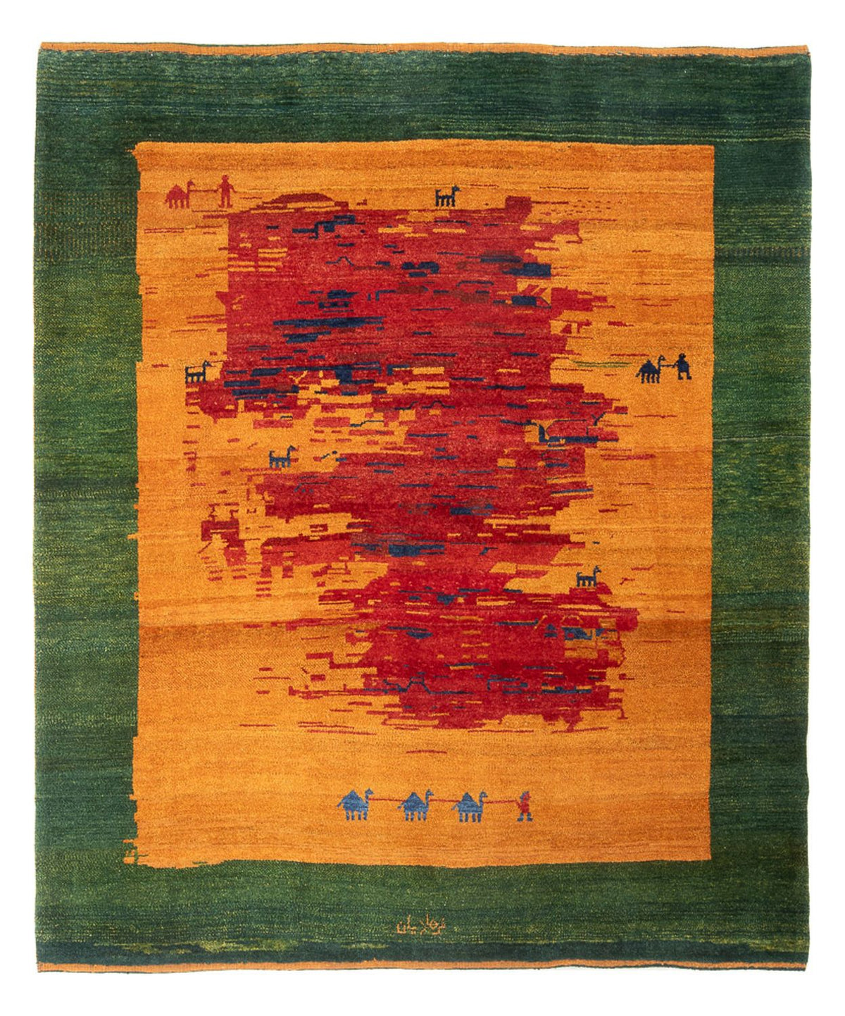 Gabbeh Rug - Perser - 227 x 200 cm - multicolored