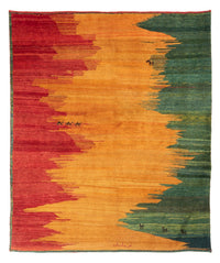 Gabbeh Persian Rug 226x197cm - Perserteppich Wollteppich – product image