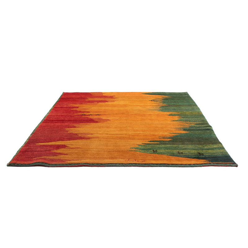 Gabbeh Persian Rug 226x197cm - Perserteppich Wollteppich