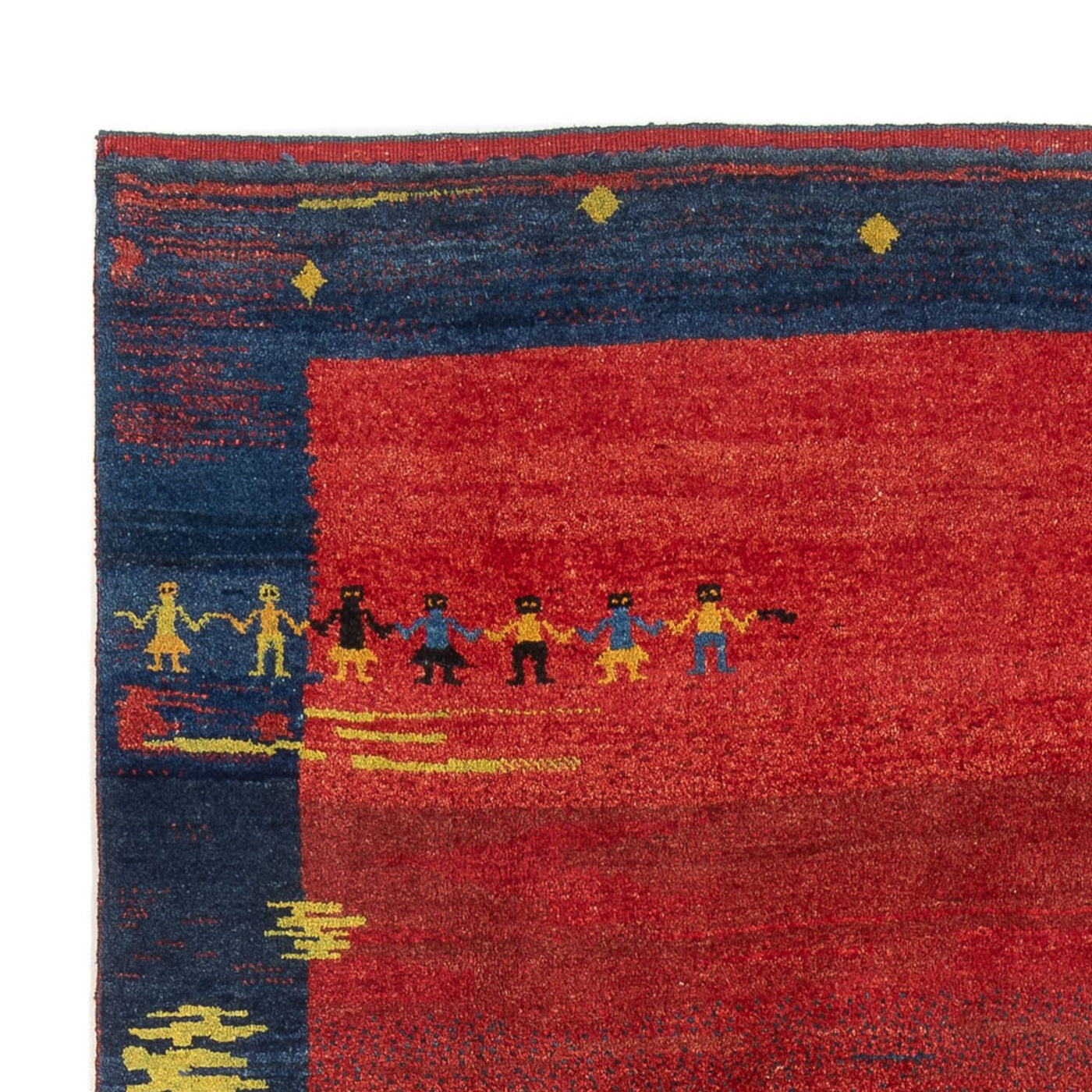 Gabbeh Persisch Teppich 266x190cm - Perserteppich Wollteppich