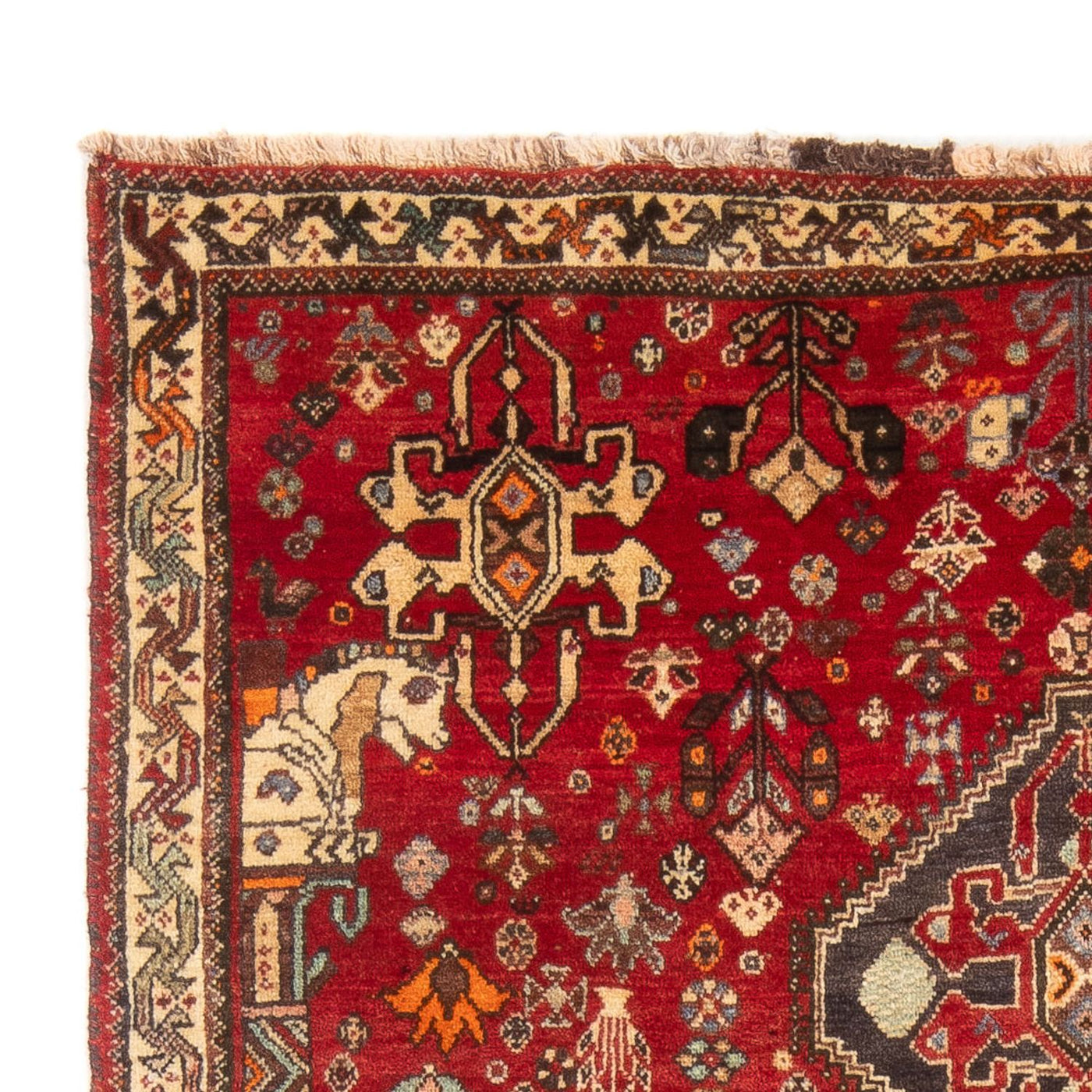 Qashqai Rug 197x130cm - Persian Rugs