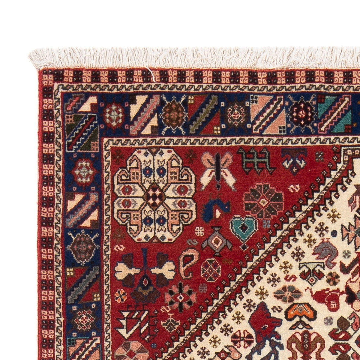 Qashqai Rug 105x154cm - Persian Rugs