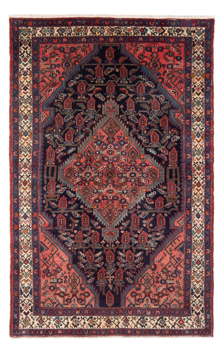 Perser Rug - Nomadic - 220 x 130 cm - dark blue