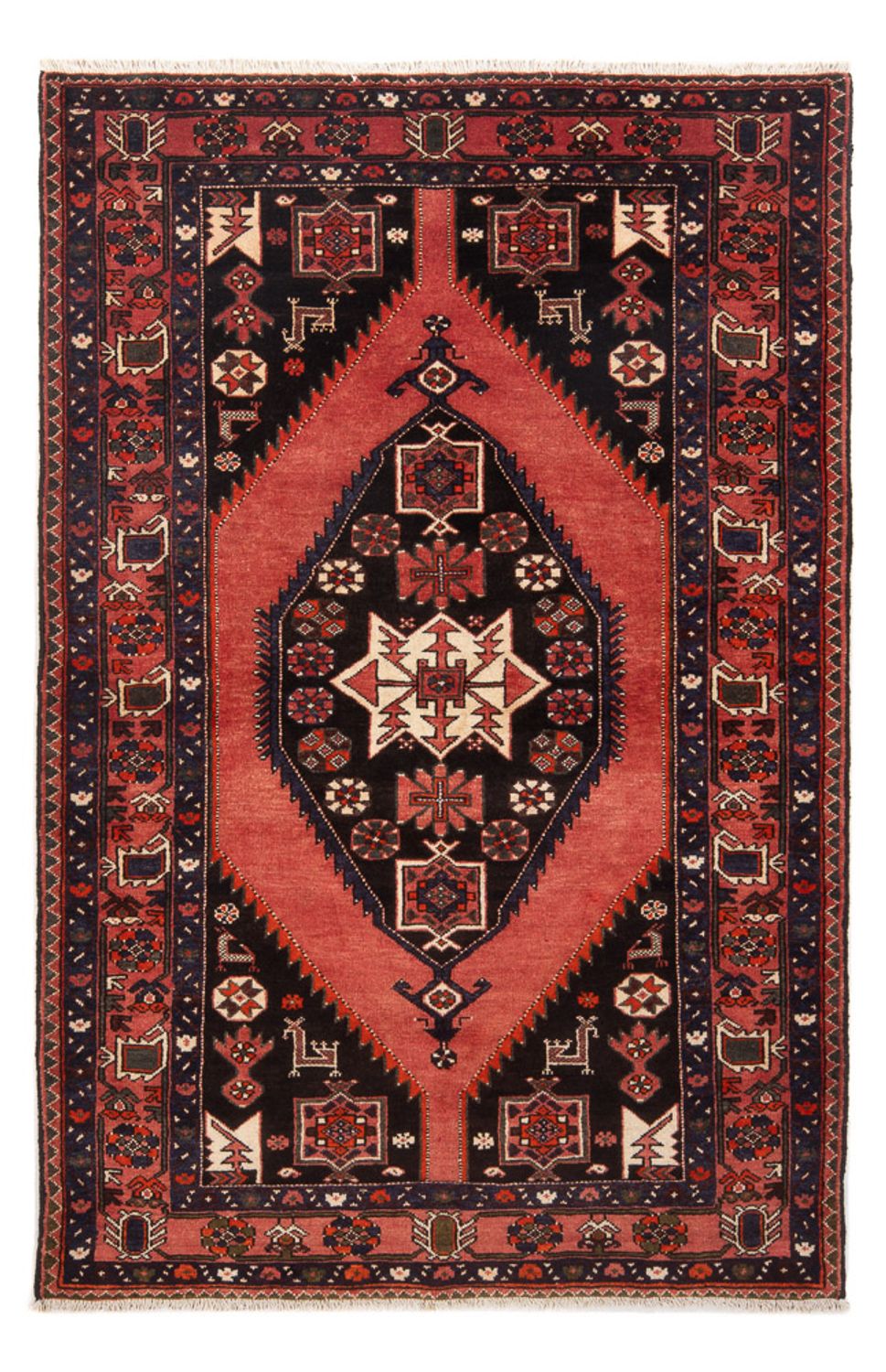 Perser Rug - Nomadic - 215 x 140 cm - orange