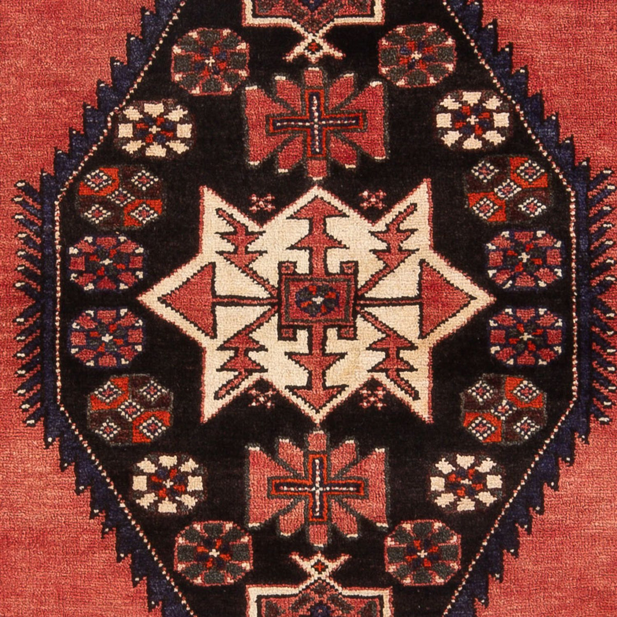 Perser Rug - Nomadic - 215 x 140 cm - orange