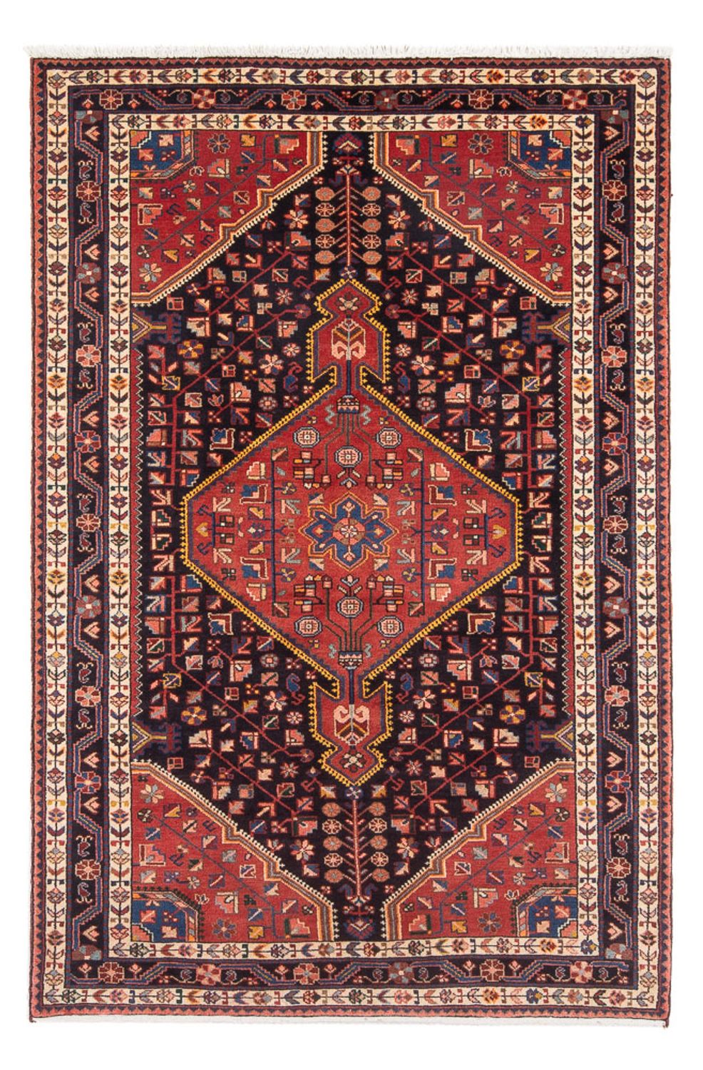 Perser Rug - Nomadic - 225 x 140 cm - red
