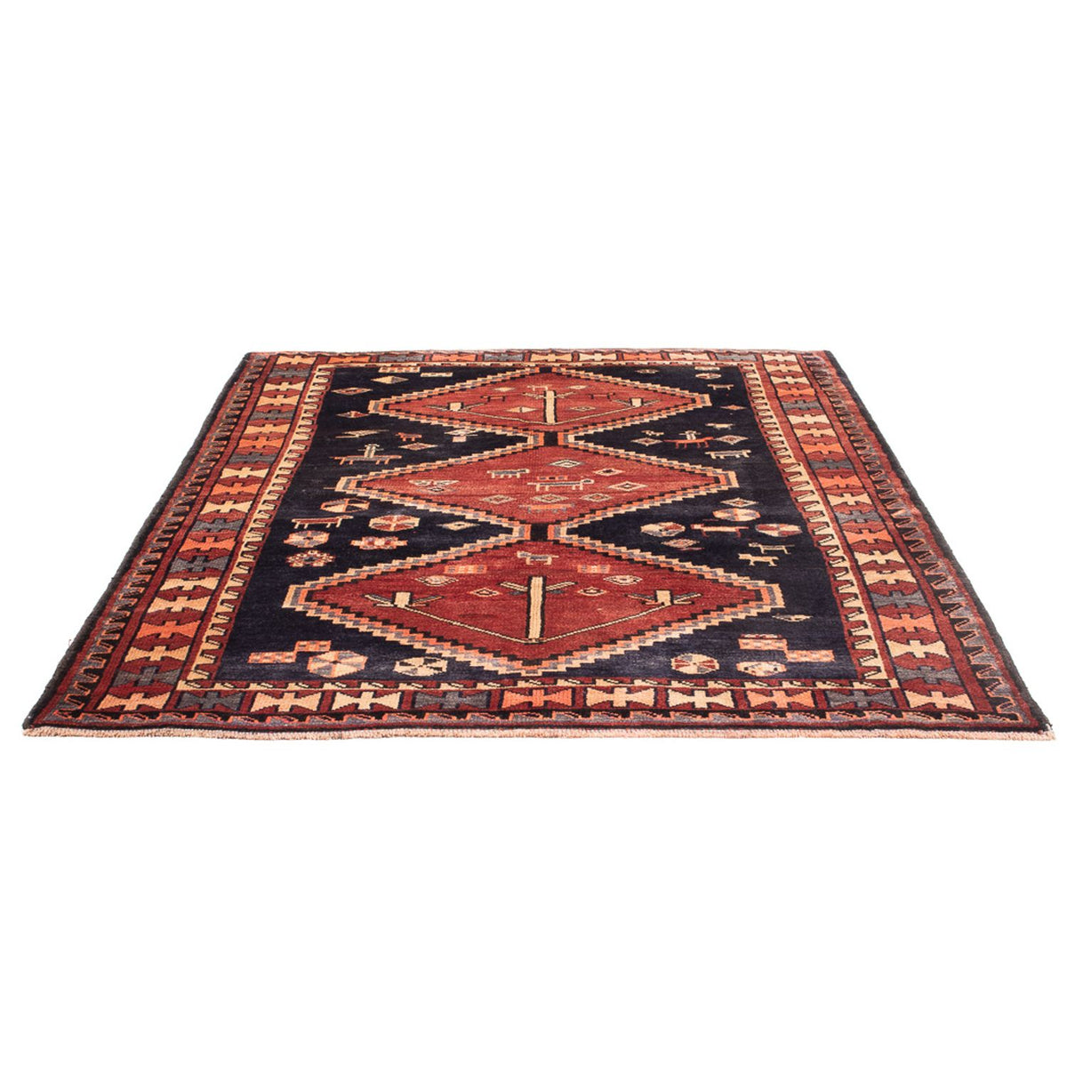 Perser Rug - Nomadic - Royal - 188 x 149 cm - dark blue