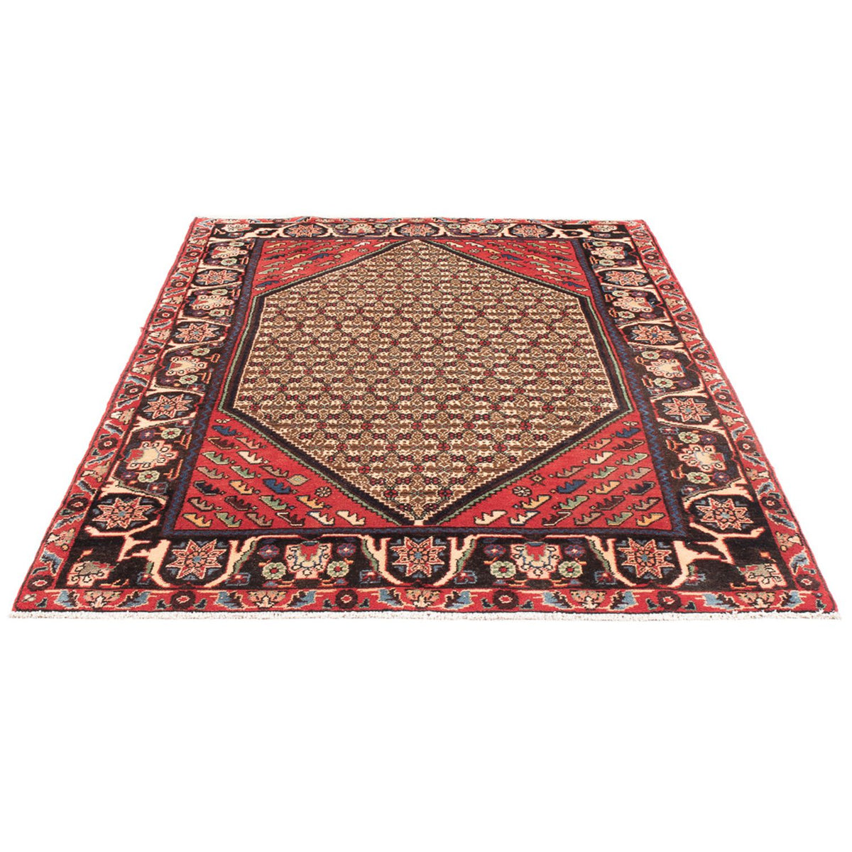 Perser Rug - Nomadic - Royal - 197 x 127 cm - cream