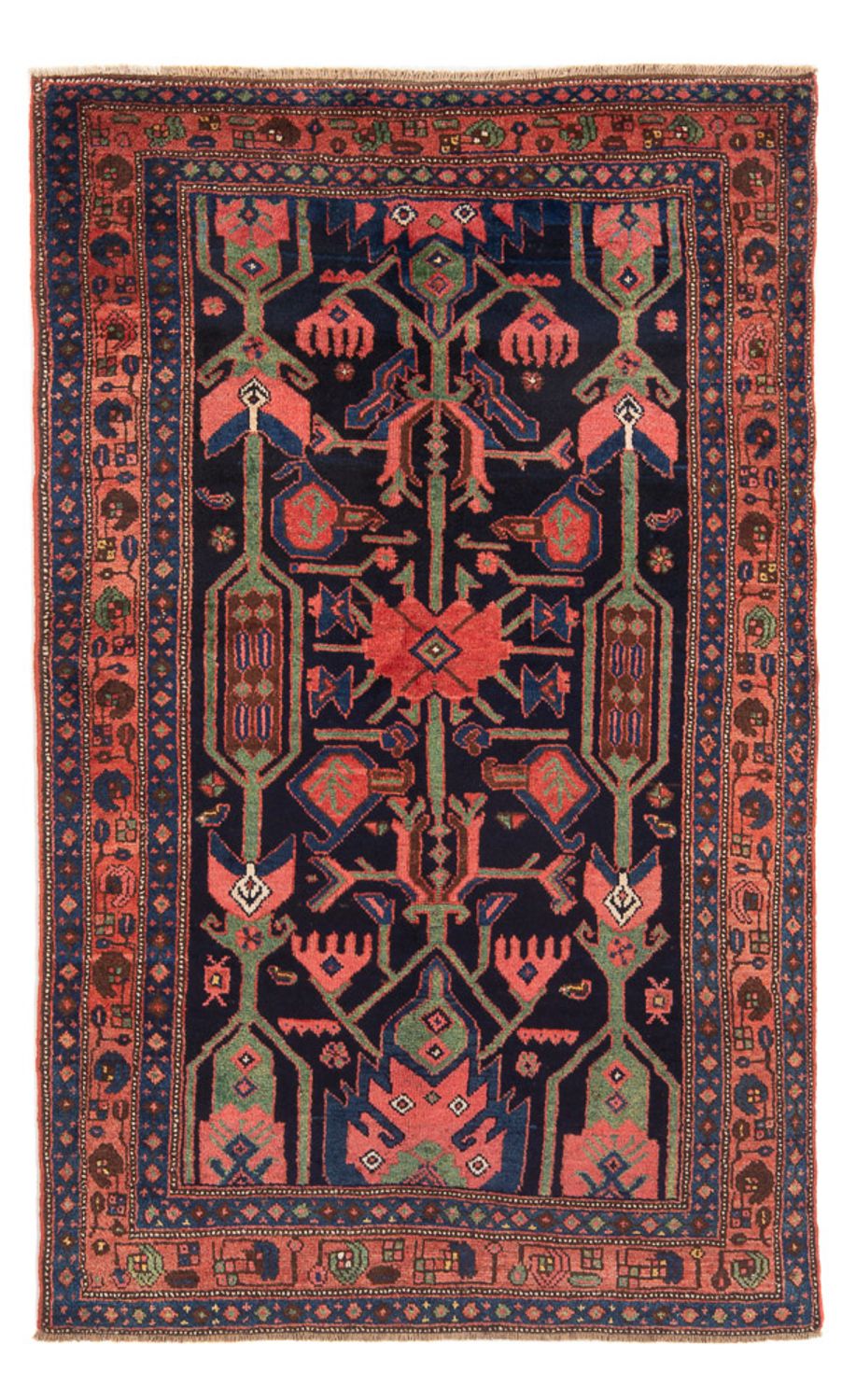 Perser Rug - Nomadic - Royal - 219 x 132 cm - dark blue