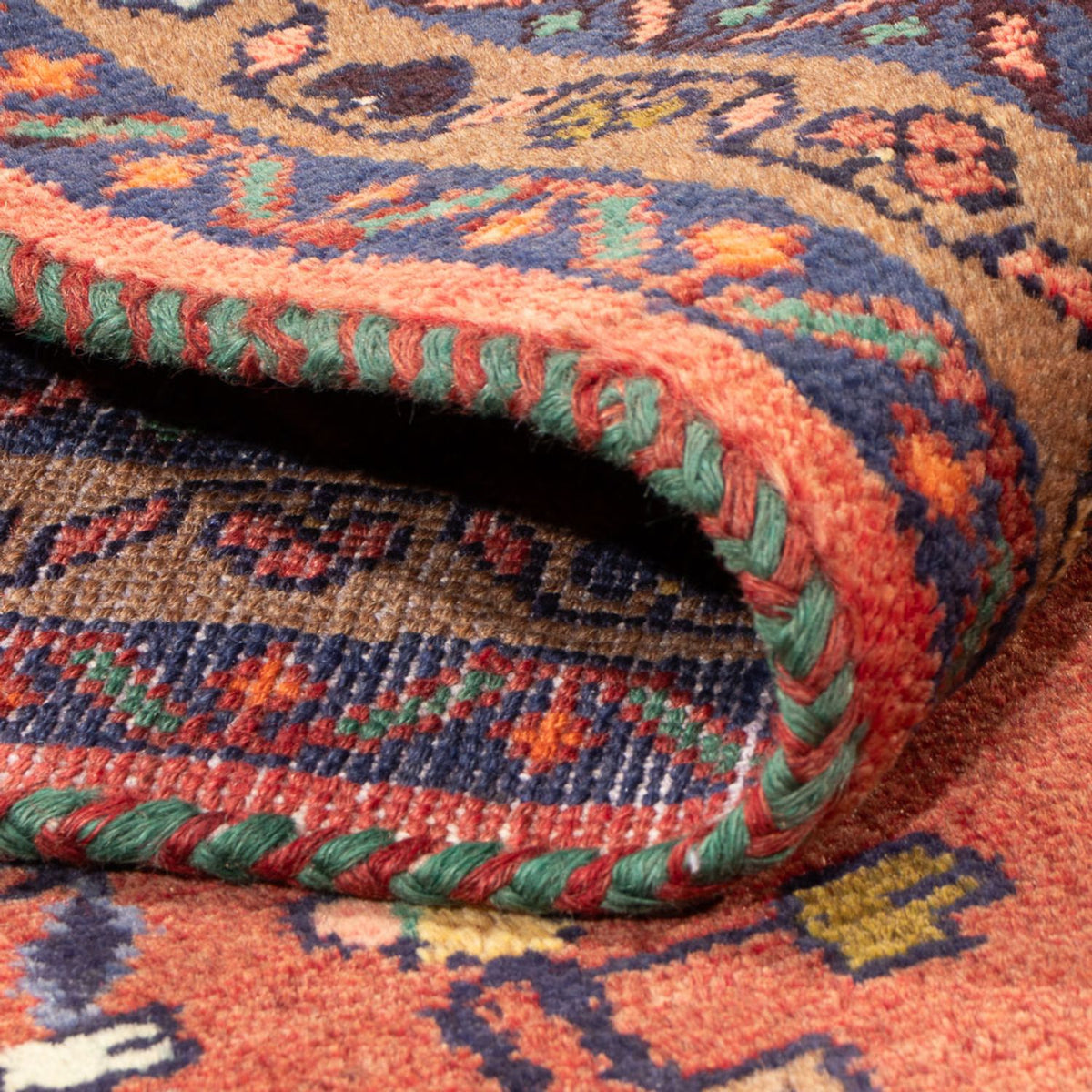 Perser Rug - Nomadic - Royal - 212 x 118 cm - red