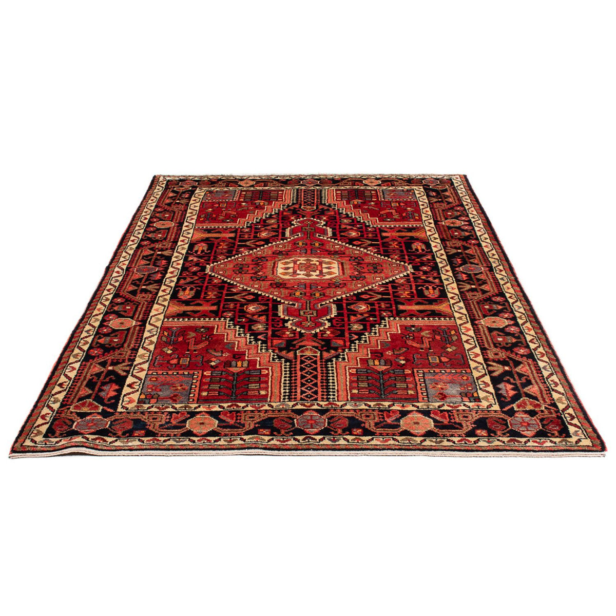 Perser Rug - Nomadic - Royal - 204 x 132 cm - dark blue