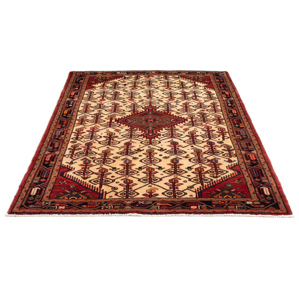 Perser Rug - Nomadic - Royal - 201 x 119 cm - cream