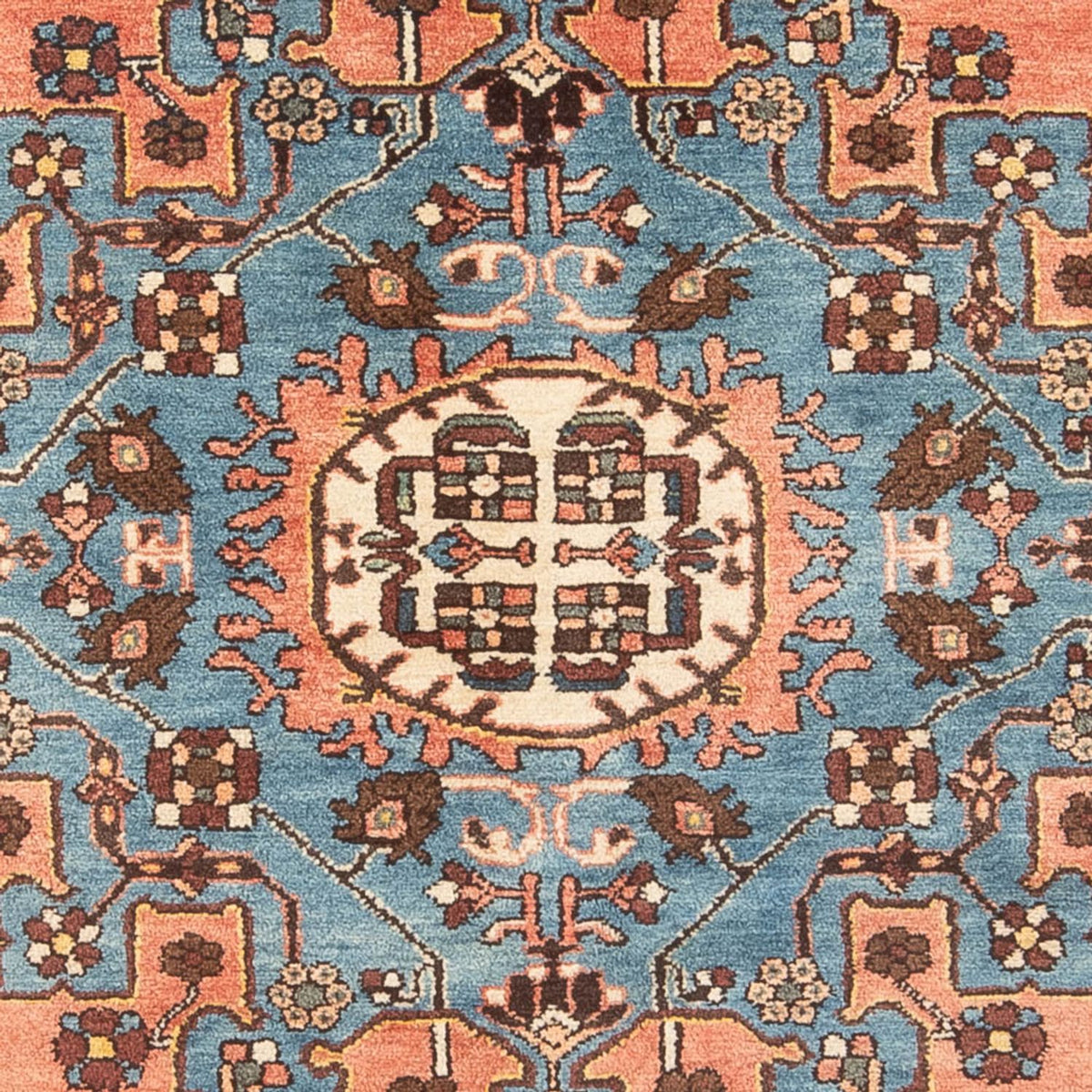 Perser Rug - Nomadic - Royal - 190 x 136 cm - orange